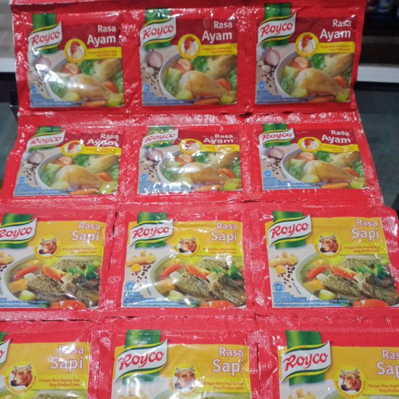 

Royco Rasa Ayam atau Sapi saset