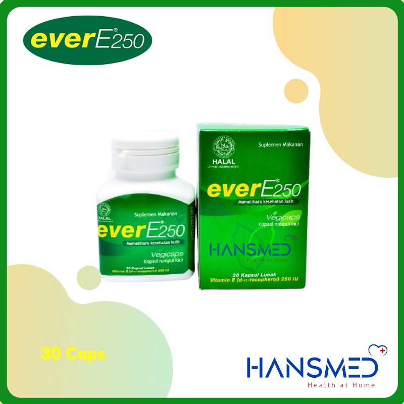 Jual Ever E250 Vitamin E Untuk Kulit Dan Promil Isi 30 Kapsul Shopee Indonesia 8743