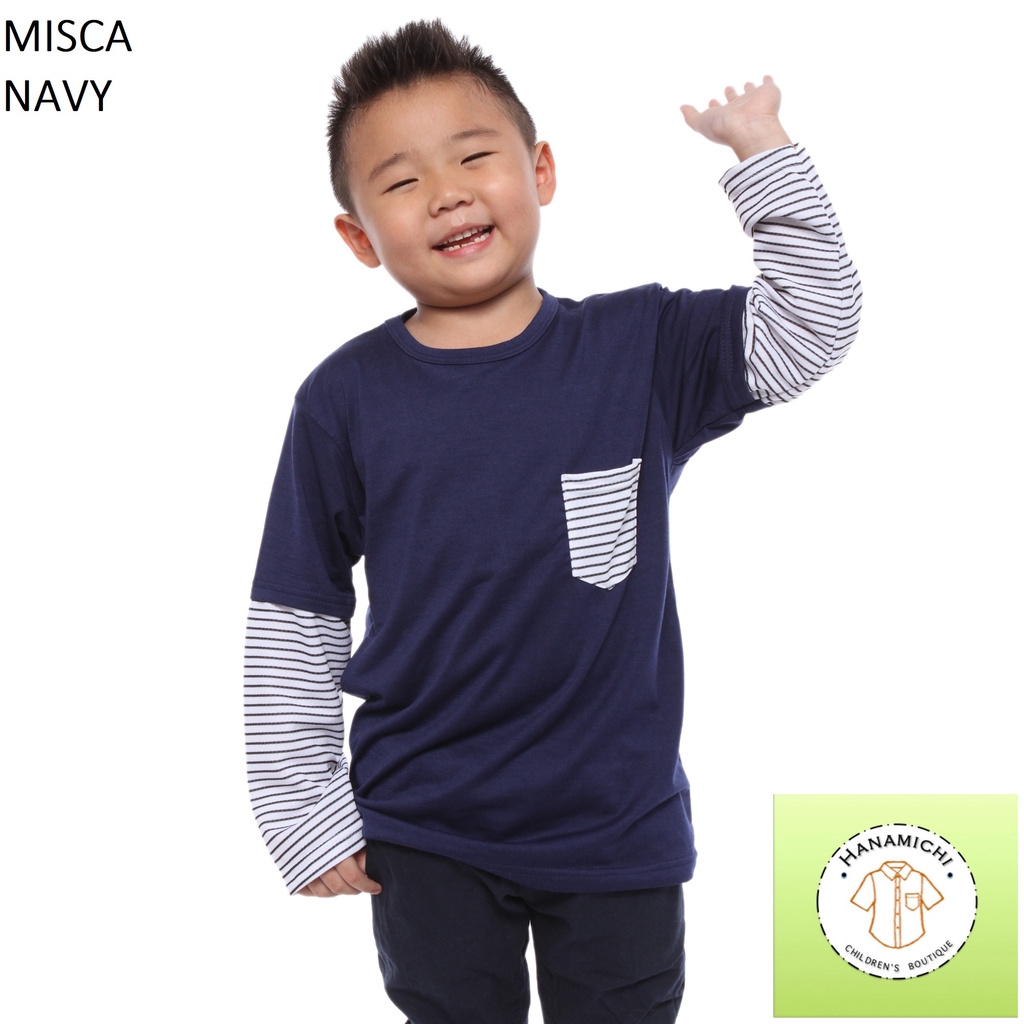 Hanamichi MISCA Kaos Anak Lengan Panjang