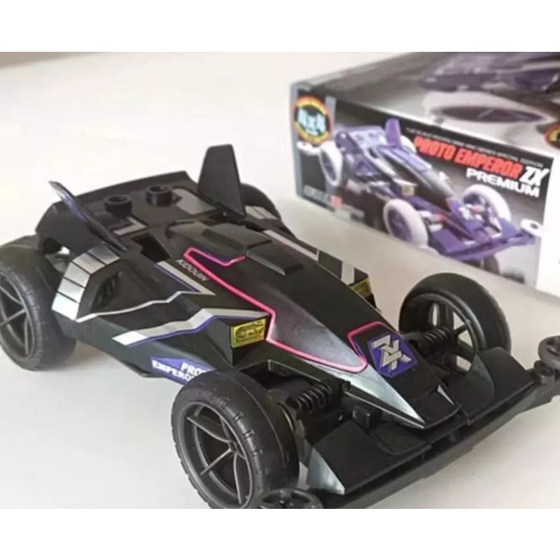 Tamiya Mini 4WD Merk DD Ruize Proto Emperor ZX Premium Black Edition