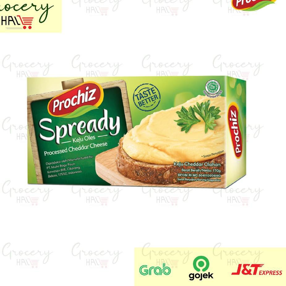 

[✅COD] READY STOCK !!! PROCHIZ SPREADY CHEESE 170 GRAM