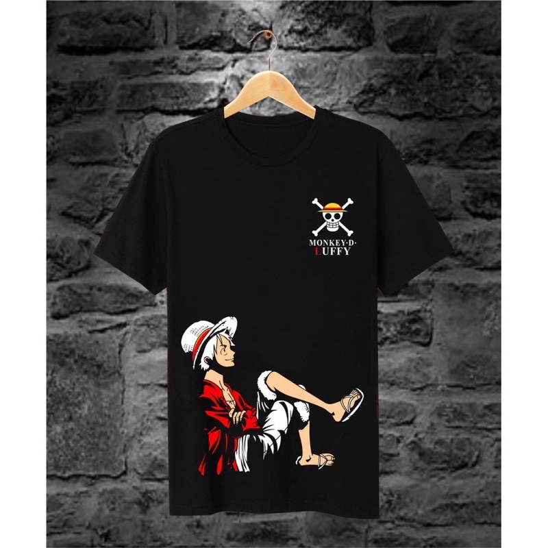 KAOS TSHIRT ANIME ONE PIECE DRAGON BALL NARUTO BLACK CLOVER TOKYO REVENGER DISTRO PREMIUM