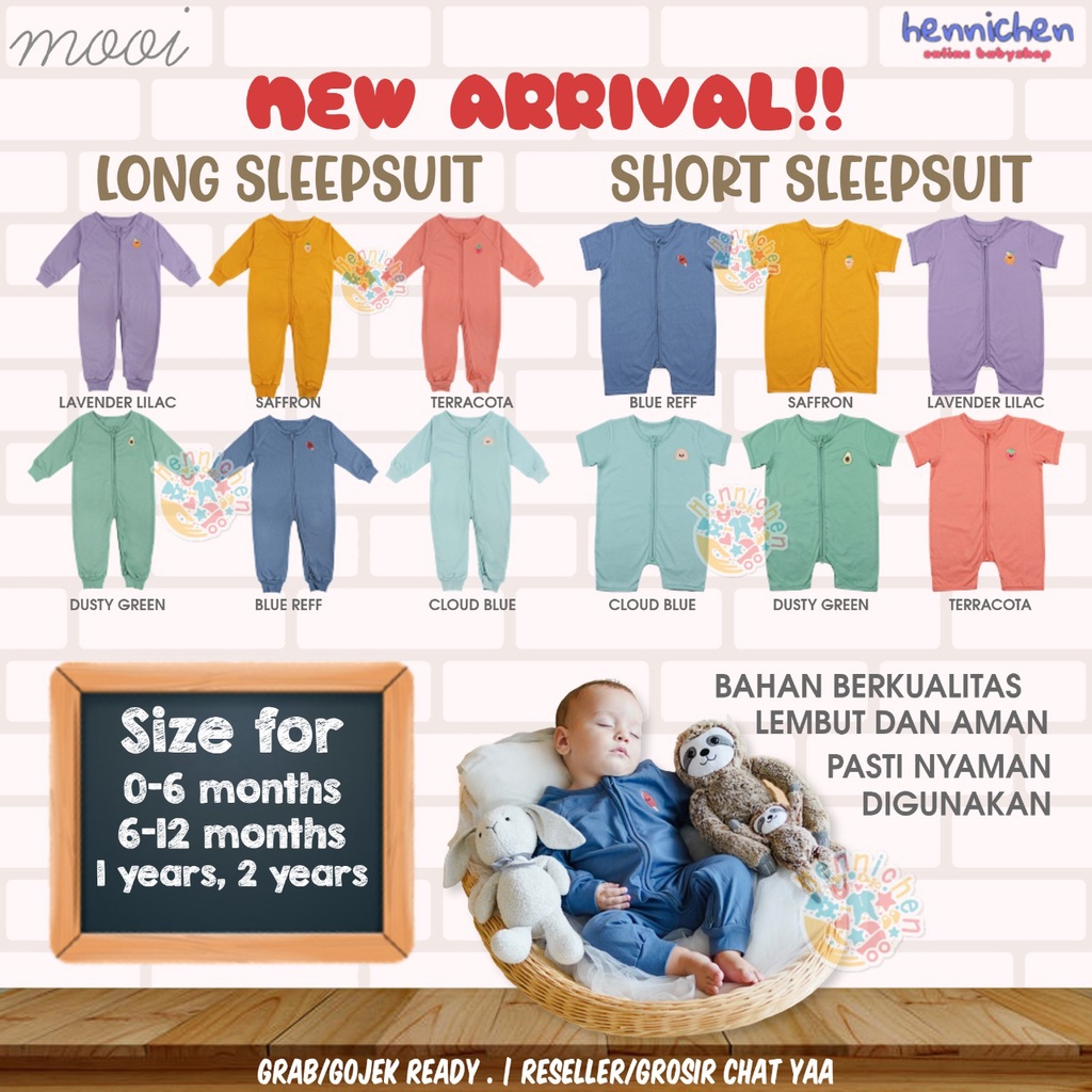 PROMO 7.7 PROMO BAJU LEBARAN MURAH MOOI LONG SLEEPSUIT SHORT SLEEPSUIT BAYI BAJU TIDUR BAYI BAJU ANAK JUMPER PANJANG JUMPER PENDEK 0 - 2 TAHUN