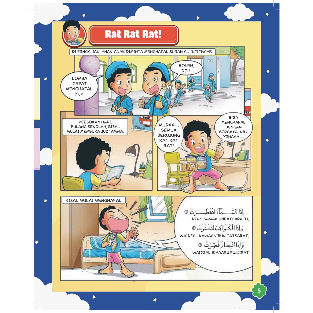 Buku Komik Aku Cinta Al- Qur`an - Gema Insani 100% Original