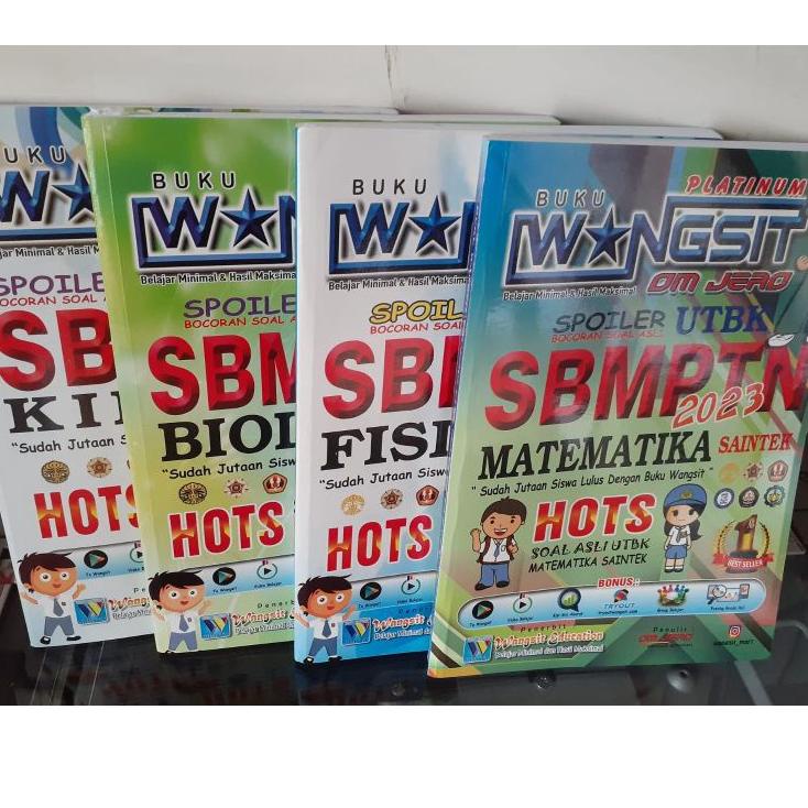 

Paling Diminati.. PAKET BUKU WANGSIT SAINTEK SBMPTN UTBK 2022/2023