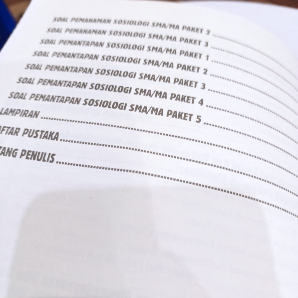 Penuntun Penyelesaian AKM Sosiologi AKM Geografi SMA AKM &amp; SK , US/USP - Yrama WIdya (ORIGINAL)