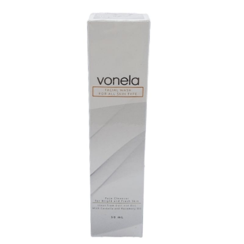 Vonela Facial Wash, Sabun Cuci Muka, Produk Kecantikkan,Produk Pansaka
