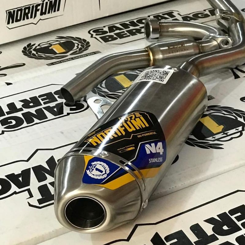 Knalpot NORIFUMI N4 KLX