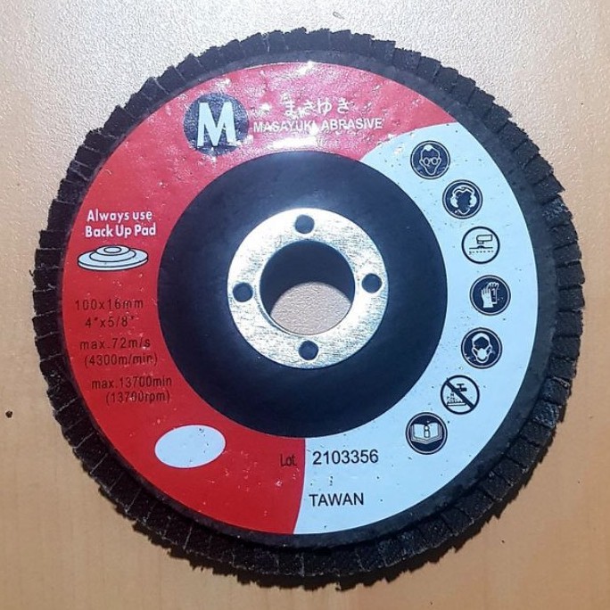 FLAP DISK/AMPLAS SUSUN MASAYUKI GRID 60/80/120