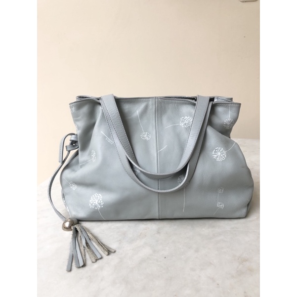 Furla Authentic Flower Leather HandBag Preloved