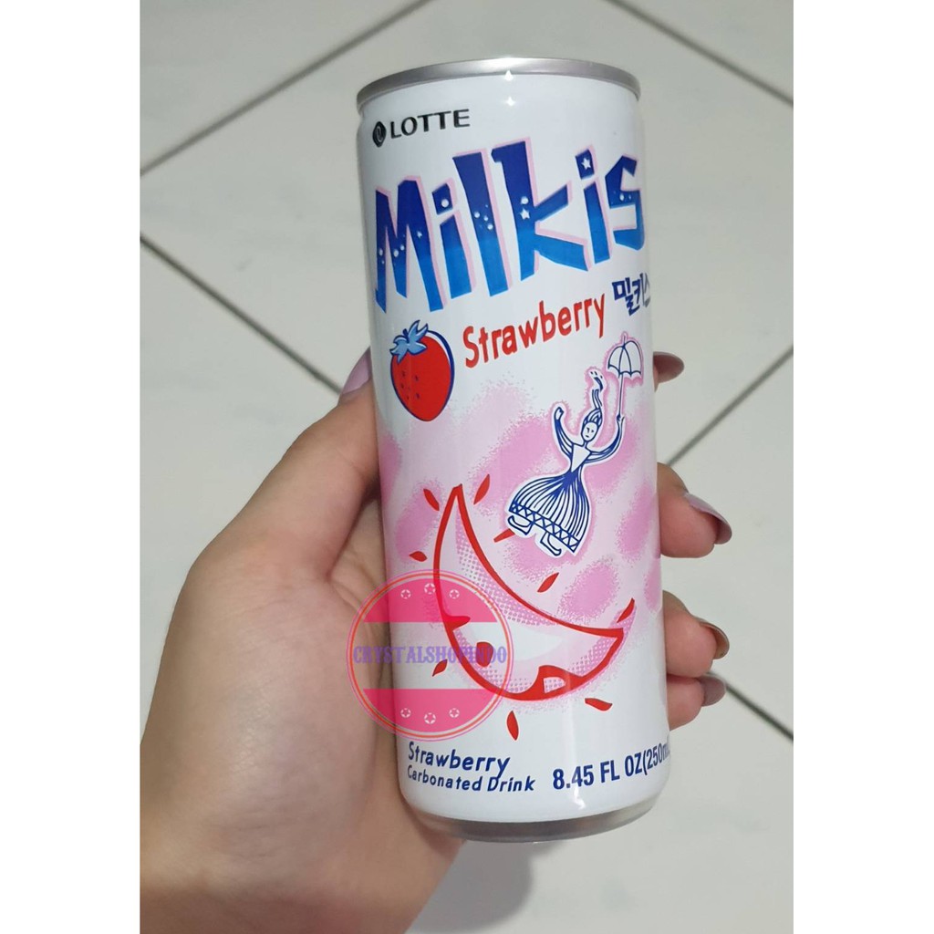 

[ready stock] lotte chilsung milkis peach, banana, milk and yogurt, melon