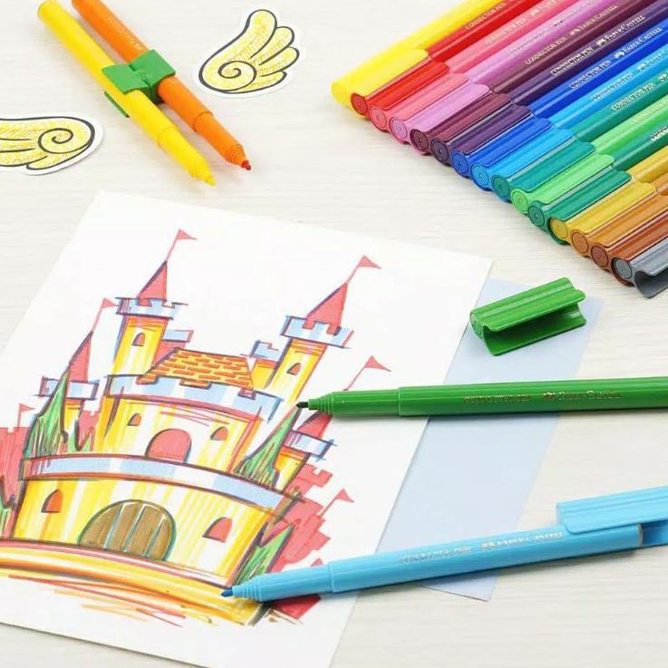 

Hot Sale Connector Pen Faber Castell 20 Warna !