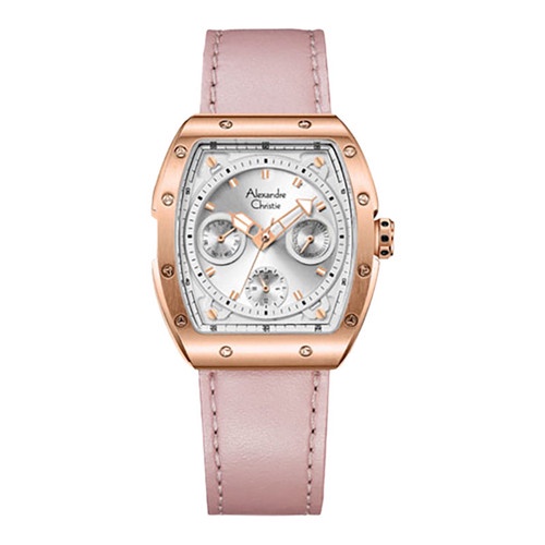 Jam Tangan Wanita Alexandre Christie AC 6411 BF LRGSLPN Ladies Silver