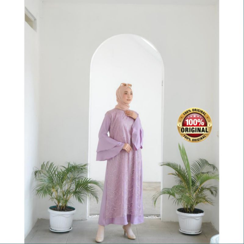 GAMIS KONDANGAN WANITA PREMIUM / HELWA DRESS PREMIUM / GAMIS WANITA ORI