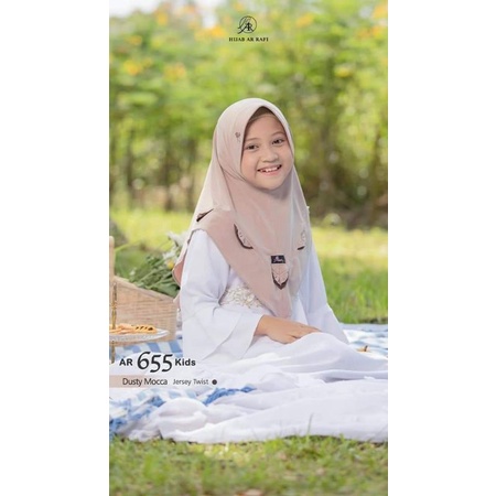 hijab instan anak hijab arrafi kids AR 655 kids