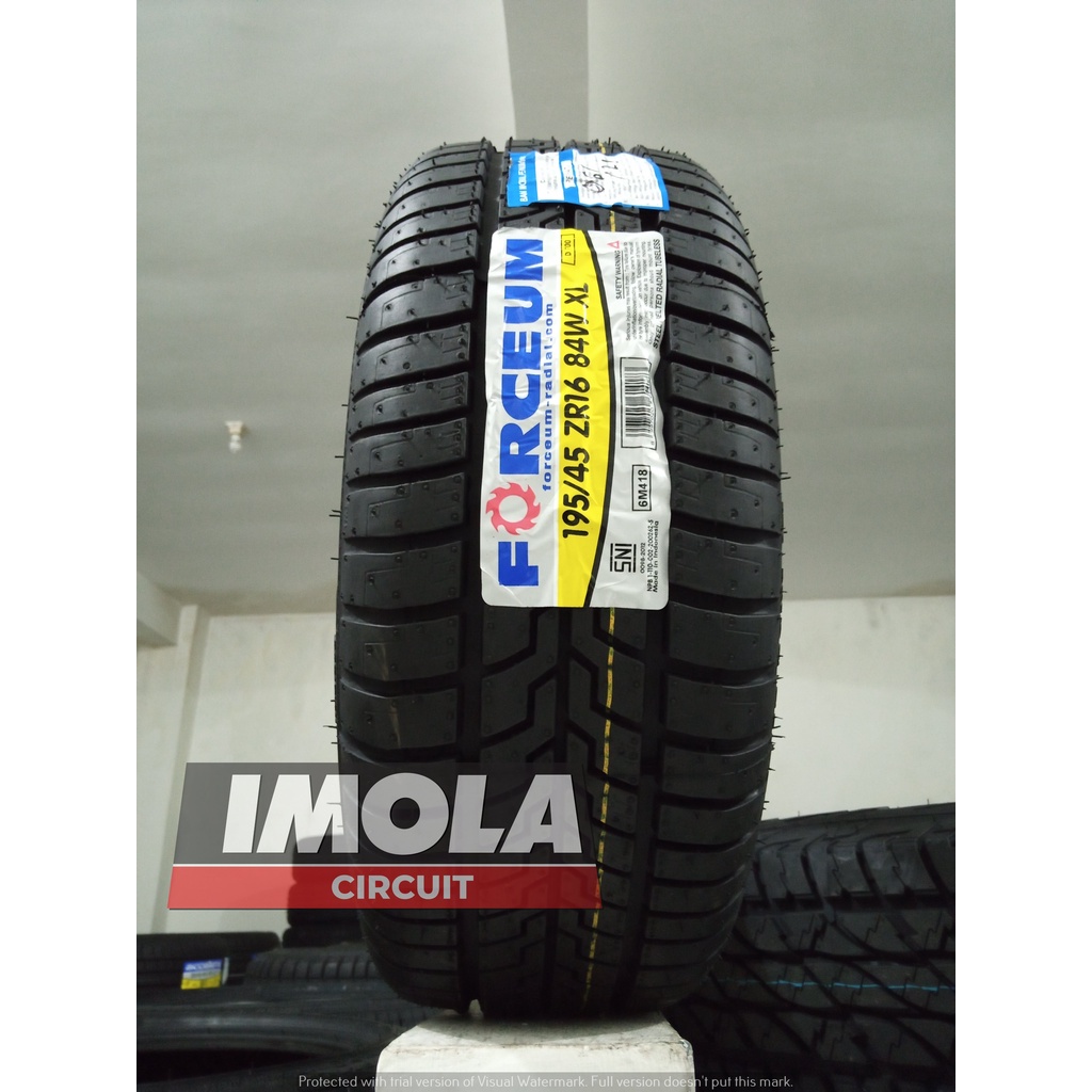 Ban mobil murah standar mazda 2 Brio 195 45 R16 Forceum D700 195/45 Ring 16 Agya Ayla Jazz