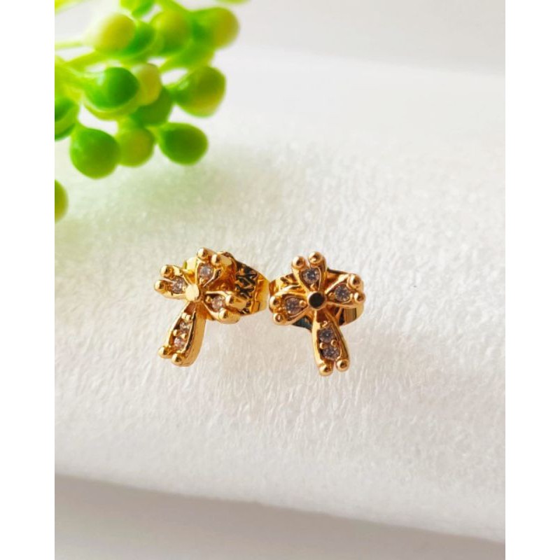 Anting Tusuk Xuping Emas Permata