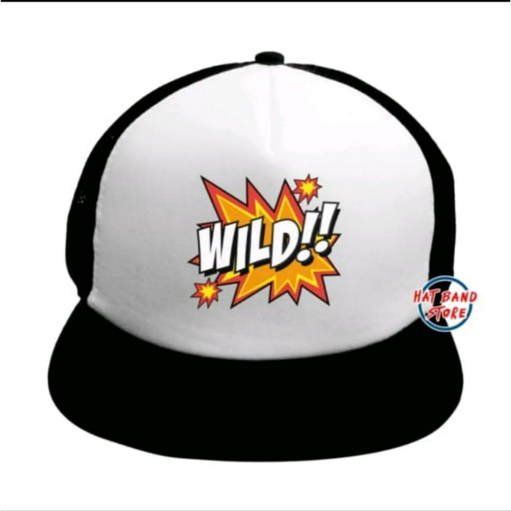 Topi Baseball Distro Jaring Trucker Cap WILD