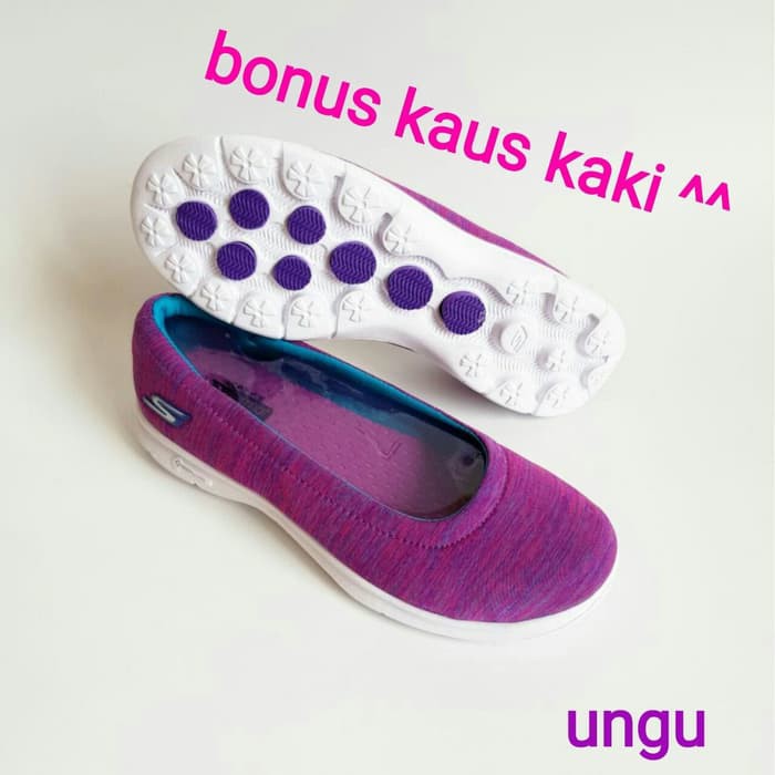 Skechers Ballet Wanita / Sepatu Skechers / Sepatu Slip On