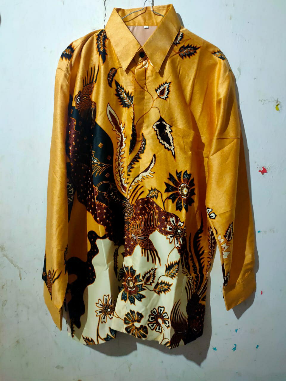 Kemeja Batik Semi Sutra Silky Premium Puring Istimewa