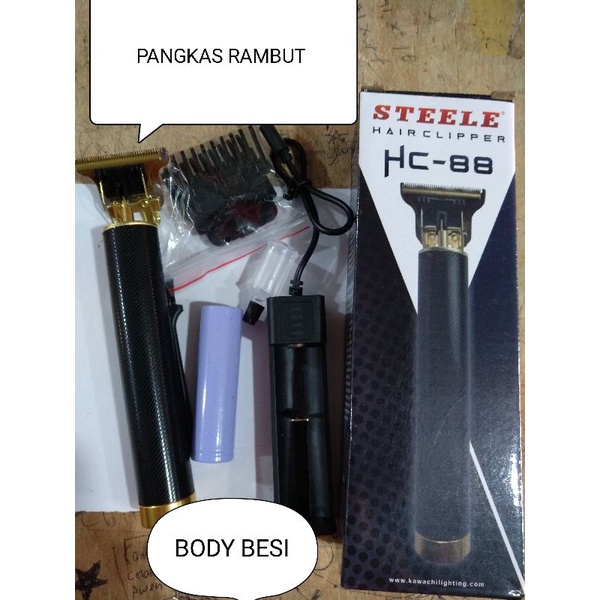 MESIN PANGKAS RAMBUT HAIR CLIPPER MIMO &amp; STEELE