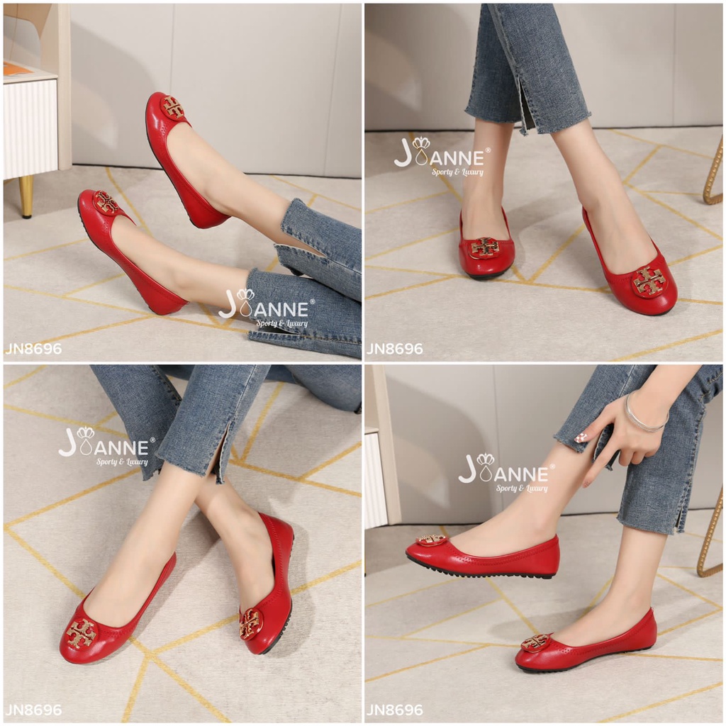 JOANNE Ballerina Flats Shoes #JN8696 ORIGINAL