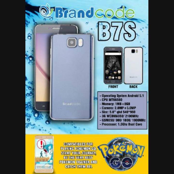 HP BRANDCODE B7S / B 7 S ANDROID INTERNAL 8GB RAM 1GB ANDROID GARANSI RESMI 1 TAHUN