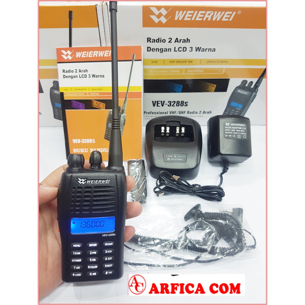 JUAL WEIERWEI VEV-3288S HT WEIERWEI VEV 3288 VEV3288 WEIRWEI 3288S VHF