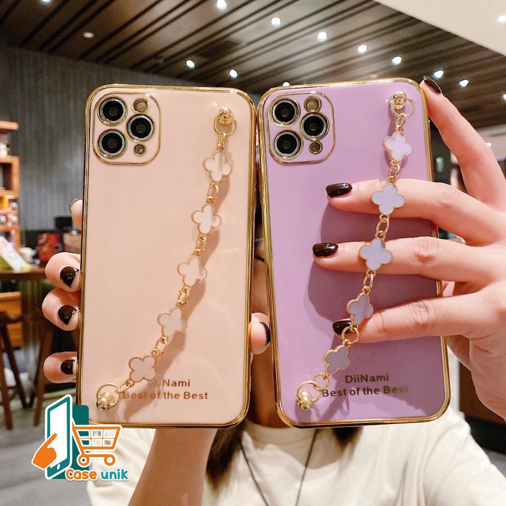 Y011 SOFTCASE SHINE RANTAI PLATING CASE RANTAI DIINAMI IPHONE 6G 6G+ 7G 8G SE 2020 7G+ 8G+ X XS XR XS MAX 12 PRO MAX CS3391