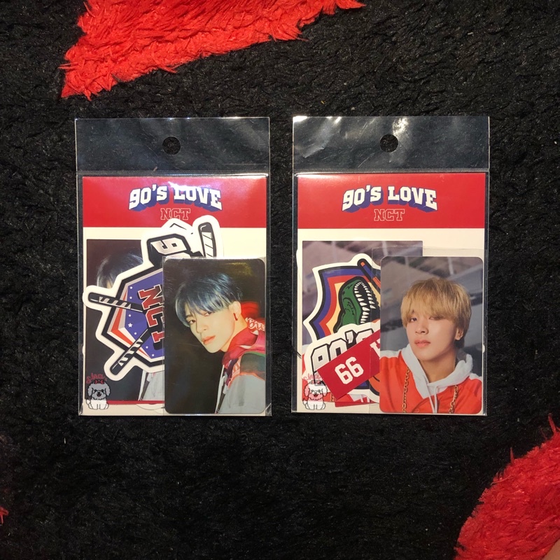 luggage sticker 90’s love haechan jeno nct resonance 2020 photocard pc album dream wayv 127 merch md