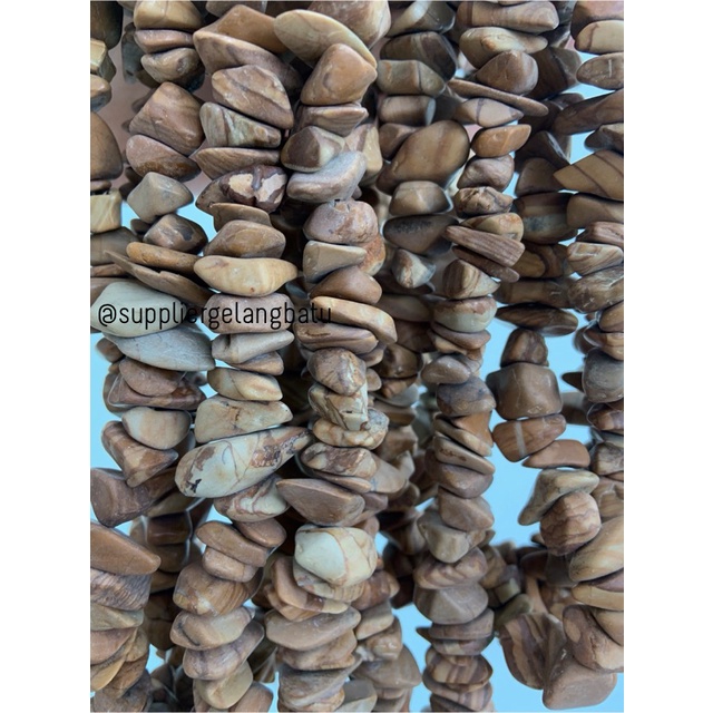 KERIKIL BESAR Batu alam YELLOW JASPER 2cm KUNING kalimantan pilihan