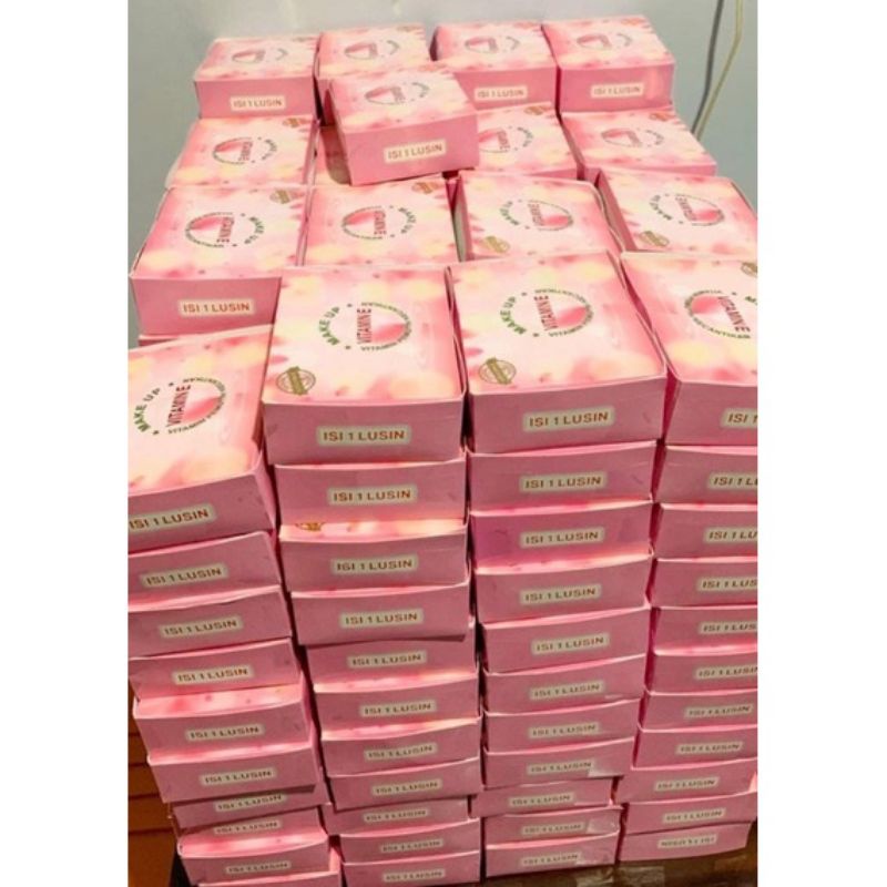 Cream wajah vit e pink ORI harga satuan