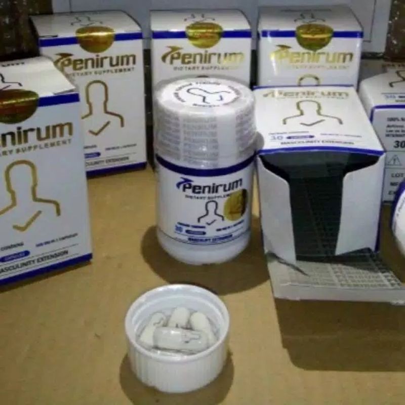 100% ASLI PENIRUM Kuat Tahan Lama_Obat Pembesar Kelamin Pria_Asli Paten Permanen_Besar Panjang Alat