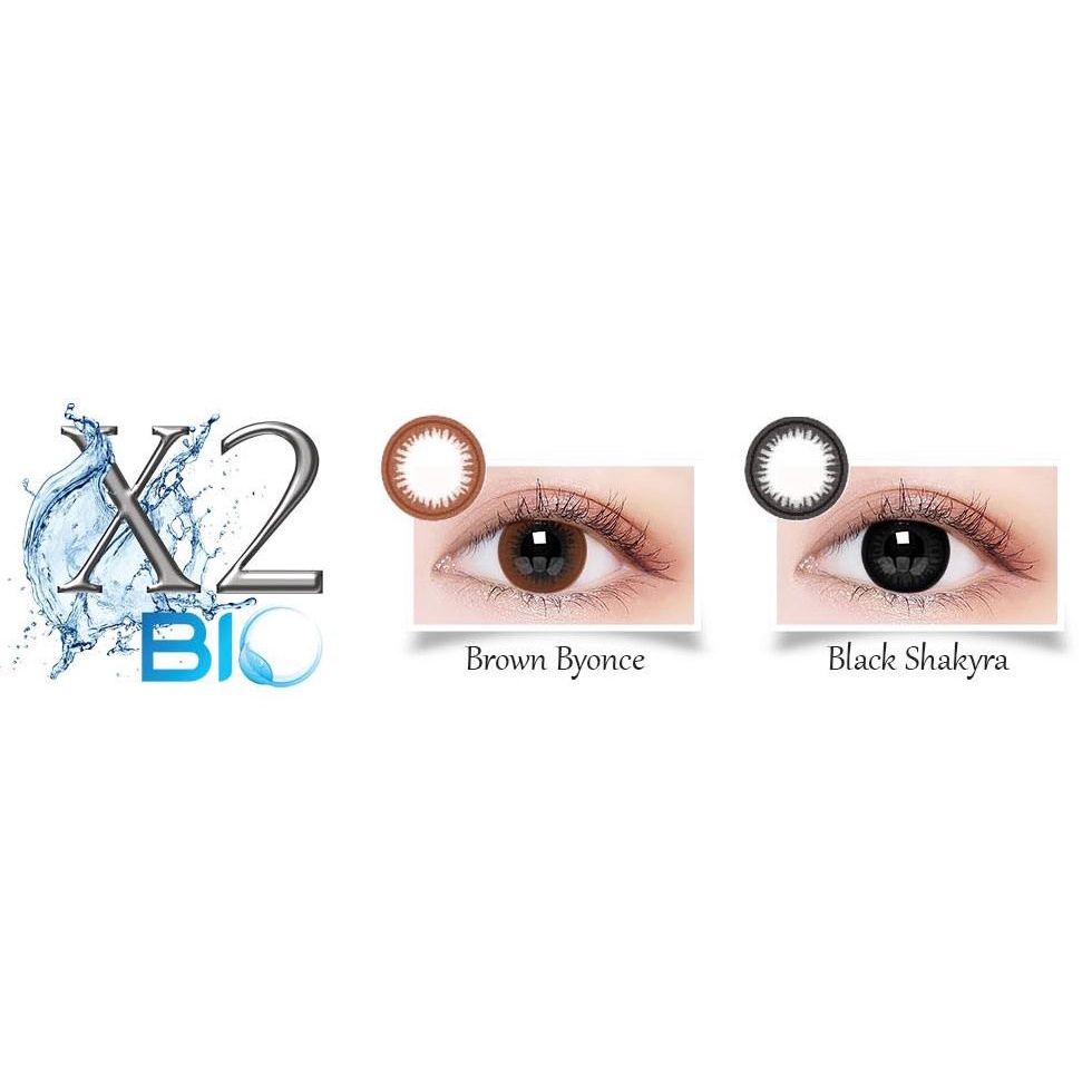 SOFTLENS X2 BIO BLACK BROWN