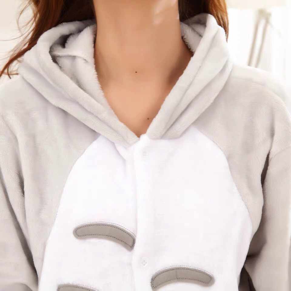 BAJU ONESIE TOTORO CAT KUCING PIYAMA KOSTUM COSPLAY