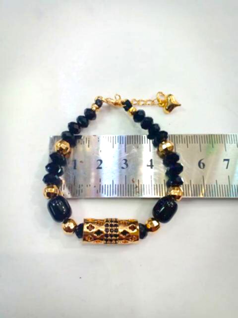 Gelang kristal tabung / gelang kristal