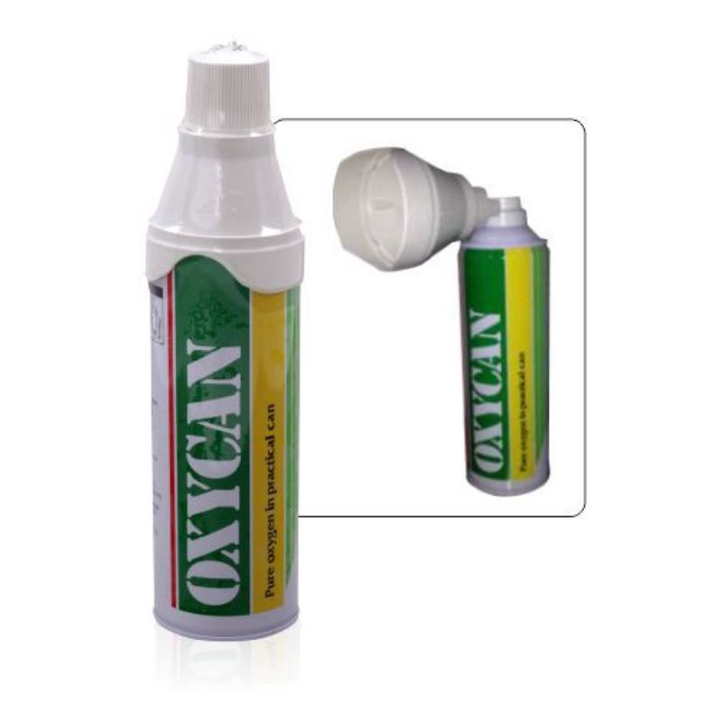 Oxycan Oxygen Oksigen 500cc Tabung Portable Alat Bantu Pernafasan Sesak Nafas