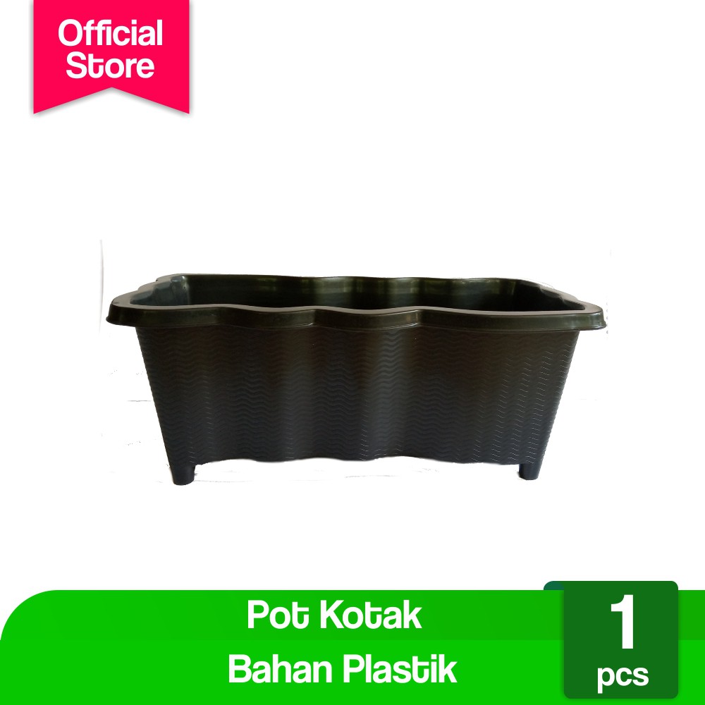 

Pot Plastik persegi panjang untuk tanaman bunga sgp 01