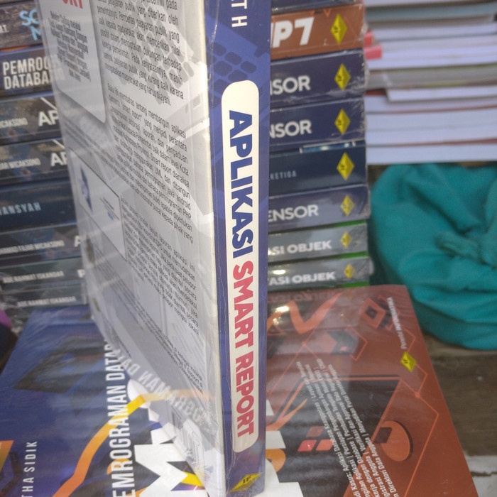 

database-buku- aplikasi smart report plus cd -buku-database.