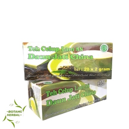 

Teh Celup Daun JatI China LAM 88 / Jati Cina Teh Celup Peluntur Lemak