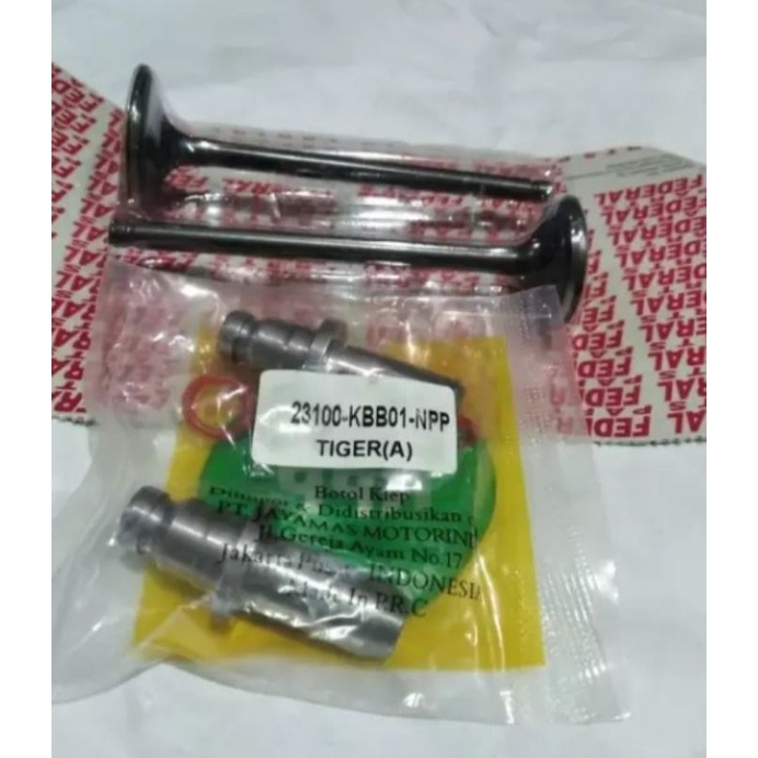 KLEP SET HONDA TIGER TIGER REVO PLUS BOS KLEP SET