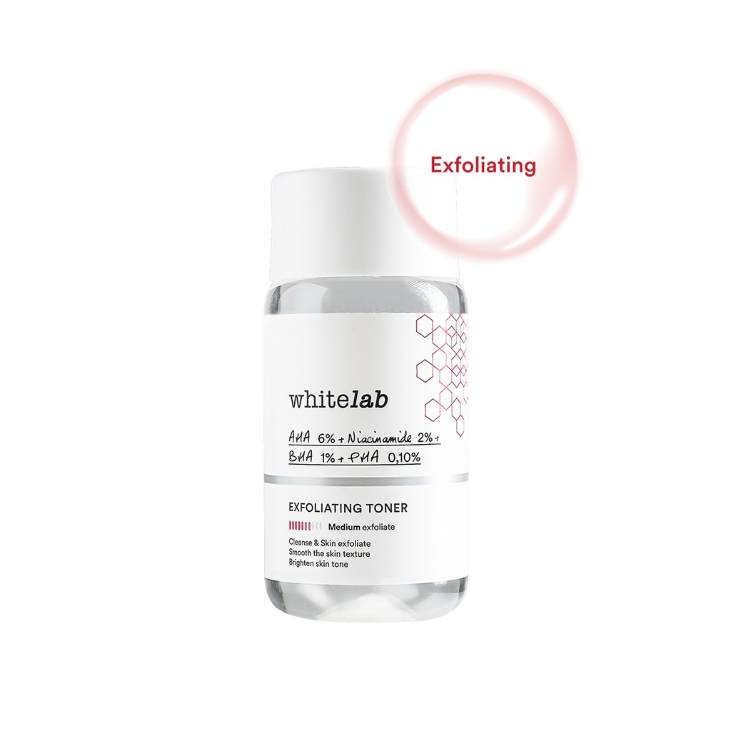 WHITELAB EXFOLIATING TONER 60ML