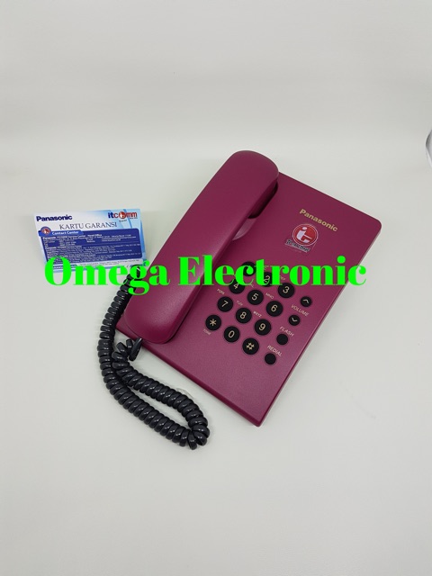 Telephone Panasonic KX-TS505MX - Pesawat Telepon Rumah Kantor Single Line Analog