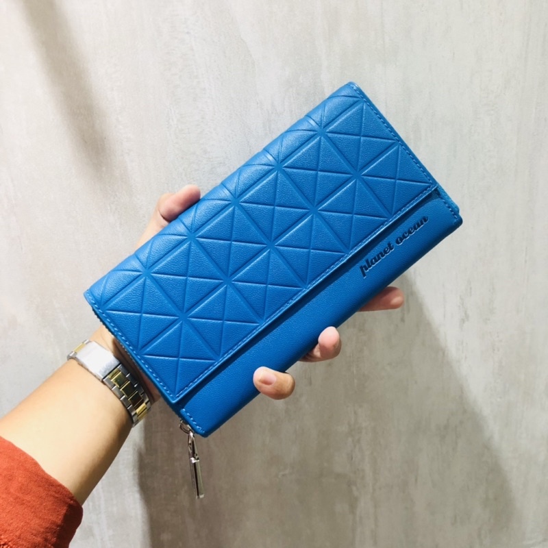 RESTOCK DOMPET PANJANG WANITA PLANET OCEAN GIRL ORIGINAL MURAH HARGA COUNTER