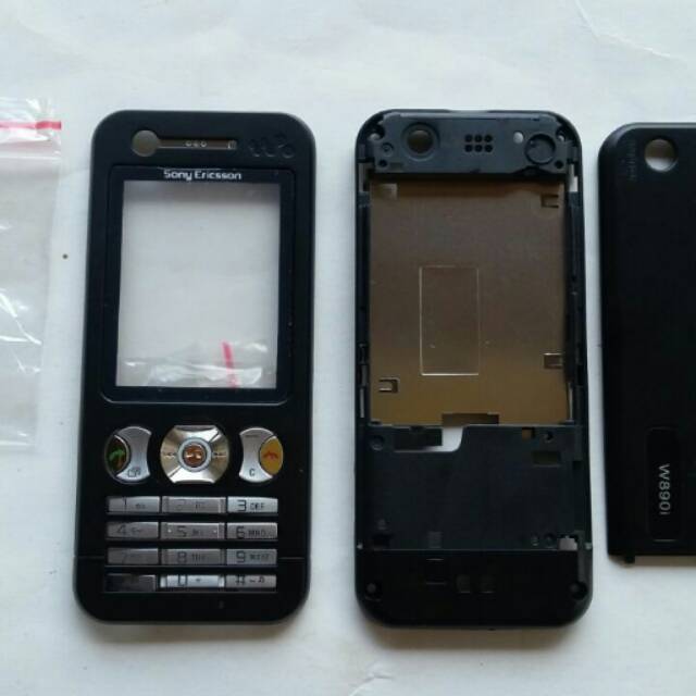 Casing tulang sony ericsson w890 w890i hitam