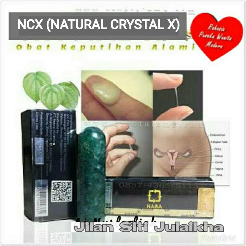 Ncx Natural Crystal X Cristal X Original Nasa Obat Perawatan Miss V Indonesia