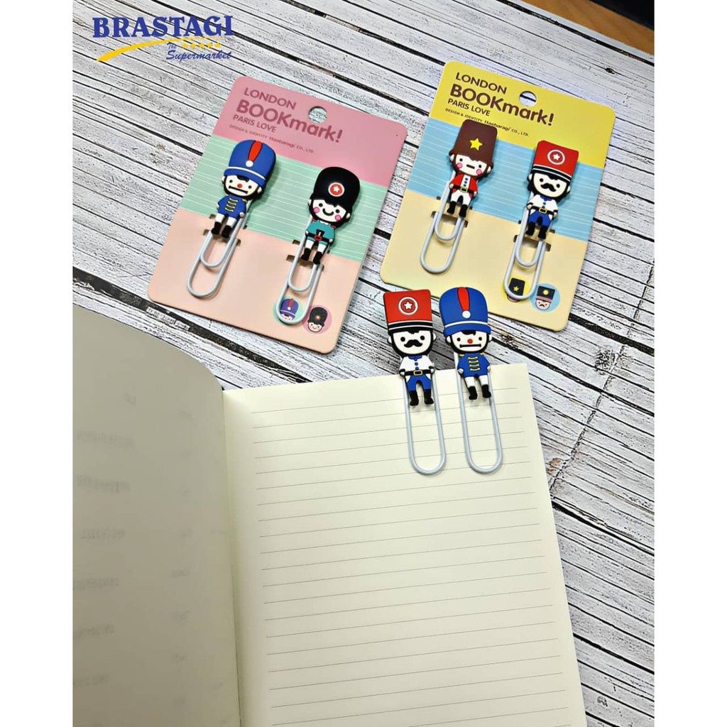 

Paper Clips Small Soldier / Cartoon Paper Clip / Klip Kertas / Bookmark