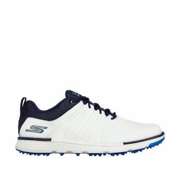 Sepatu Golf Pria Skechers ELITE TOUR SL Men's Golf Shoes - White