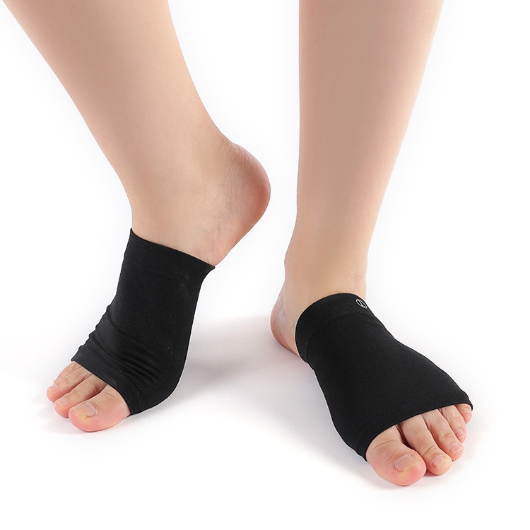 Elastis Silicone Gel Orthotic Arch Dukungan Foot pad Kaki Datar Menghilangkan Rasa Sakit Perawatan Kaki Sol