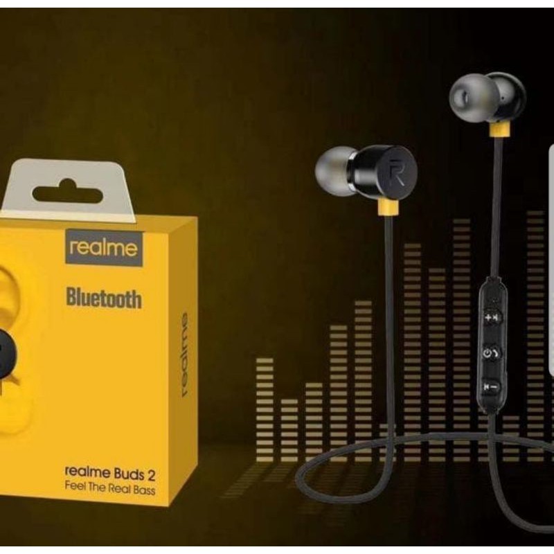headset Bluetooth realme buds